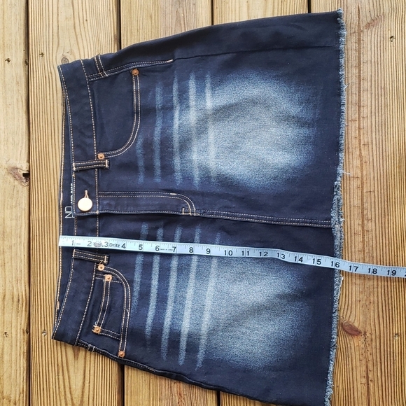 No Boundaries women's jean skirt size 15 - Picture 6 of 9